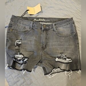 NWT Machine Pour Neuf Mode Shorts Large